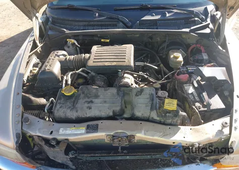 2002 Dodge Dakota Slt из США, поврежденный, VIN 1B7HG48N72S588024